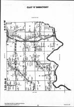 Ralls County Map Image 014, Monroe and Ralls Counties 1991